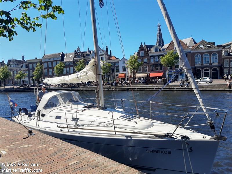 sharkos (Sailing vessel) - IMO , MMSI 244057358 under the flag of Netherlands