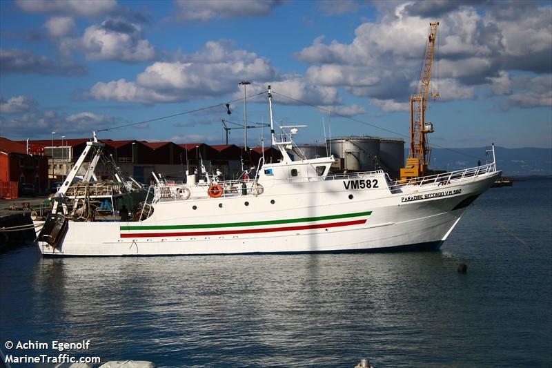 paradise secondo (Fishing vessel) - IMO , MMSI 247130320, Call Sign IOQM under the flag of Italy