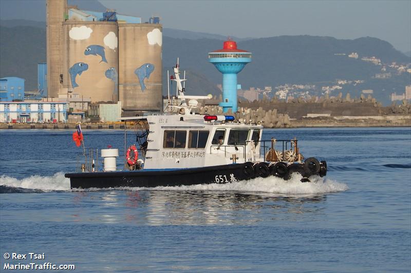 keelung 651 (Law enforcment) - IMO , MMSI 416007044 under the flag of Taiwan