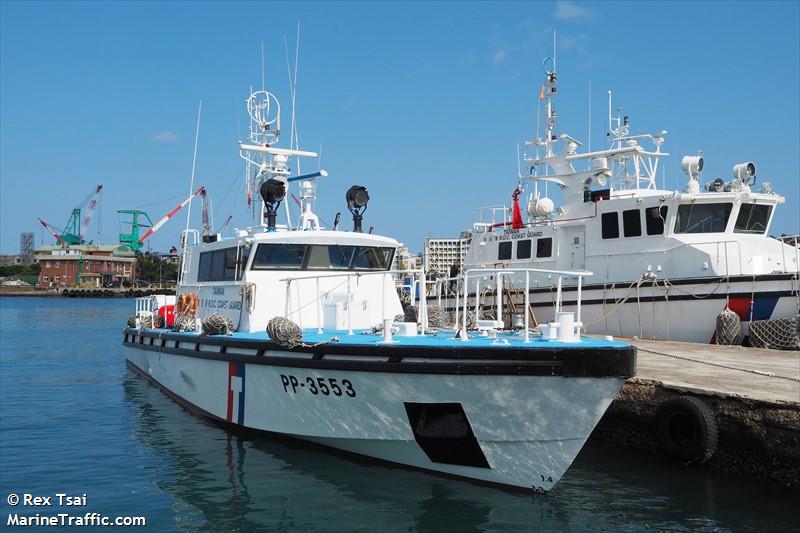 pp-3553 (Law enforcment) - IMO , MMSI 416048900 under the flag of Taiwan