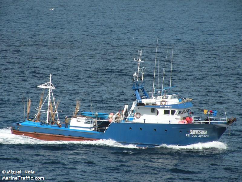 rei dos acores (Fishing vessel) - IMO , MMSI 204287000, Call Sign CUTE8 under the flag of Azores