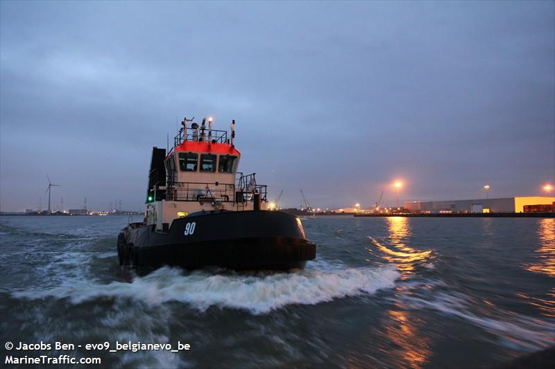 tug 90 (Tug) - IMO , MMSI 205273990 under the flag of Belgium