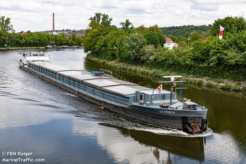 la fosca (Cargo ship) - IMO , MMSI 205305590, Call Sign OT3055 under the flag of Belgium