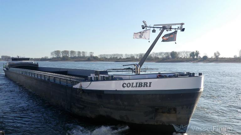 colibri (Cargo ship) - IMO , MMSI 205414790, Call Sign OT4147 under the flag of Belgium