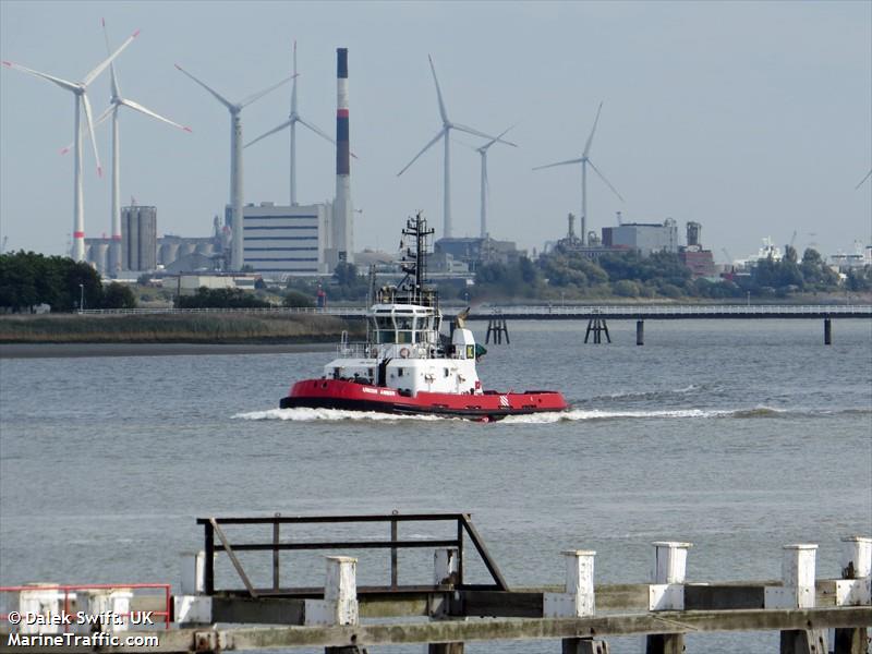 union amber (Tug) - IMO , MMSI 205474000, Call Sign ORNJ under the flag of Belgium