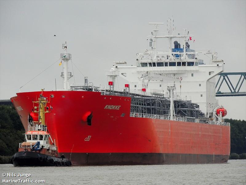 knokke (LPG Tanker) - IMO 9687497, MMSI 205685000, Call Sign ONIL under the flag of Belgium