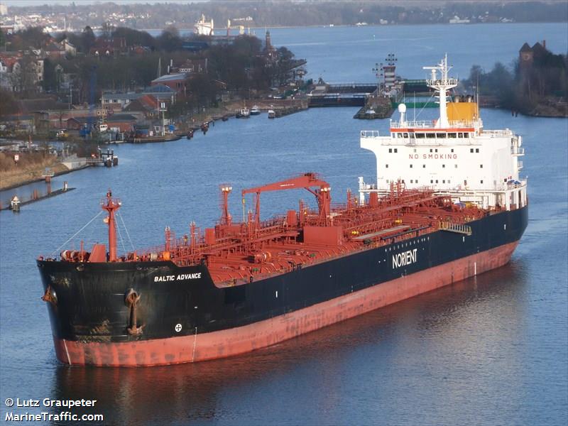 baltic advance (Chemical/Oil Products Tanker) - IMO 9299862, MMSI 212182000, Call Sign C4FU2 under the flag of Cyprus