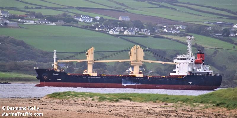 nanac (Bulk Carrier) - IMO 9217797, MMSI 213444000, Call Sign 4LSI2 under the flag of Georgia
