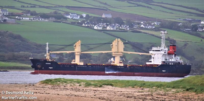 nanac (Bulk Carrier) - IMO 9217797, MMSI 213444000, Call Sign 4LSI2 under the flag of Georgia