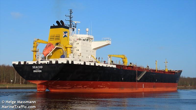 seacod (Oil Products Tanker) - IMO 9352315, MMSI 218019000, Call Sign DDPW under the flag of Germany