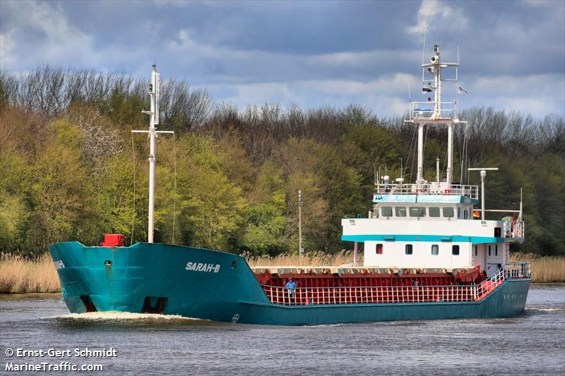 sarah-b (General Cargo Ship) - IMO 9119622, MMSI 218836000, Call Sign DGDD2 under the flag of Germany