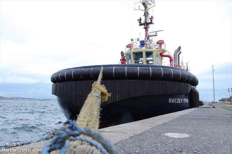 svitzer trym (Tug) - IMO 9548354, MMSI 219014875, Call Sign OWNB2 under the flag of Denmark