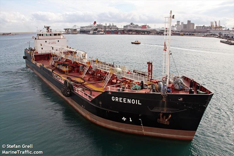 greenoil (Oil Products Tanker) - IMO 9391177, MMSI 224327160, Call Sign EBXL under the flag of Spain