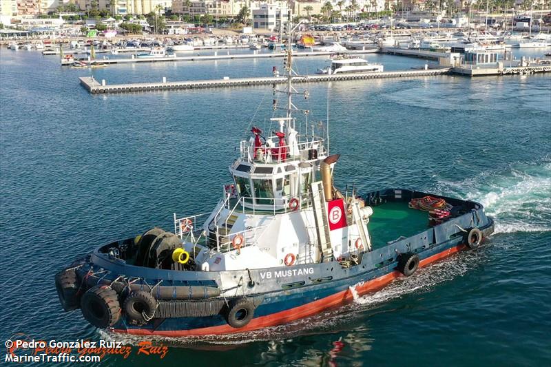 vb mustang (Tug) - IMO 9234252, MMSI 225984999, Call Sign EAEE under the flag of Spain