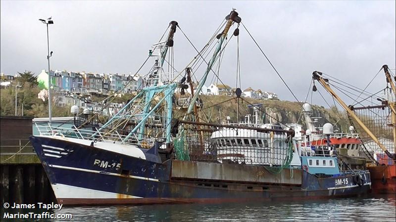 mfv martine (Fishing vessel) - IMO , MMSI 235007570, Call Sign MEVF5 under the flag of United Kingdom (UK)