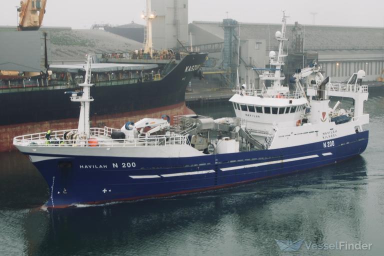 havilah (Fishing Vessel) - IMO 9193771, MMSI 235106049, Call Sign 2HRN5 under the flag of United Kingdom (UK)