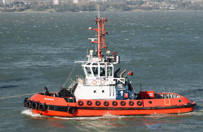 merchantman (Tug) - IMO , MMSI 235113087, Call Sign 2IVH2 under the flag of United Kingdom (UK)