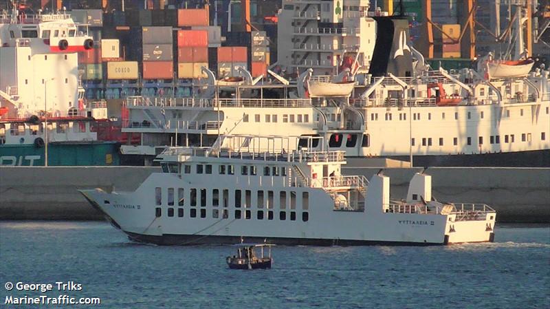 psyttalia ii (Passenger/Ro-Ro Cargo Ship) - IMO 8748476, MMSI 237353500, Call Sign SX8610 under the flag of Greece