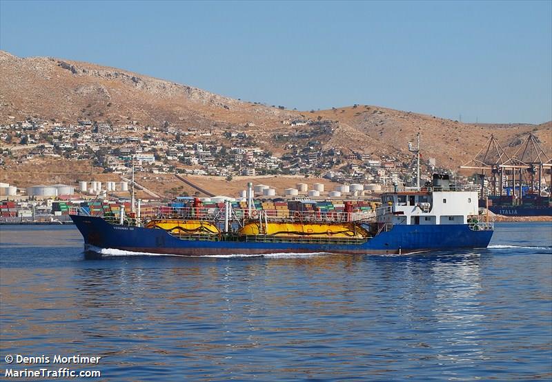 veroniki iii (LPG Tanker) - IMO 8626123, MMSI 240388000, Call Sign SY 6044 under the flag of Greece