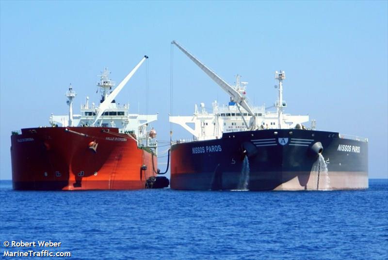 nissos paros (Crude Oil Tanker) - IMO 9592290, MMSI 241212000, Call Sign SVBP3 under the flag of Greece