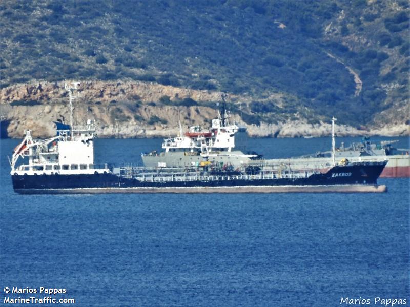 zakros (Oil Products Tanker) - IMO 9352872, MMSI 241699000, Call Sign SVDG9 under the flag of Greece