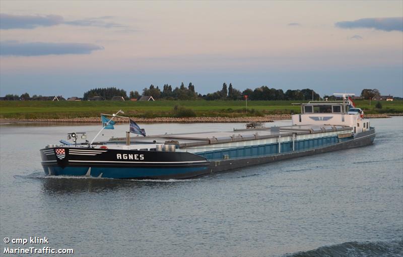 agnes (Cargo ship) - IMO , MMSI 244070134, Call Sign PD7123 under the flag of Netherlands