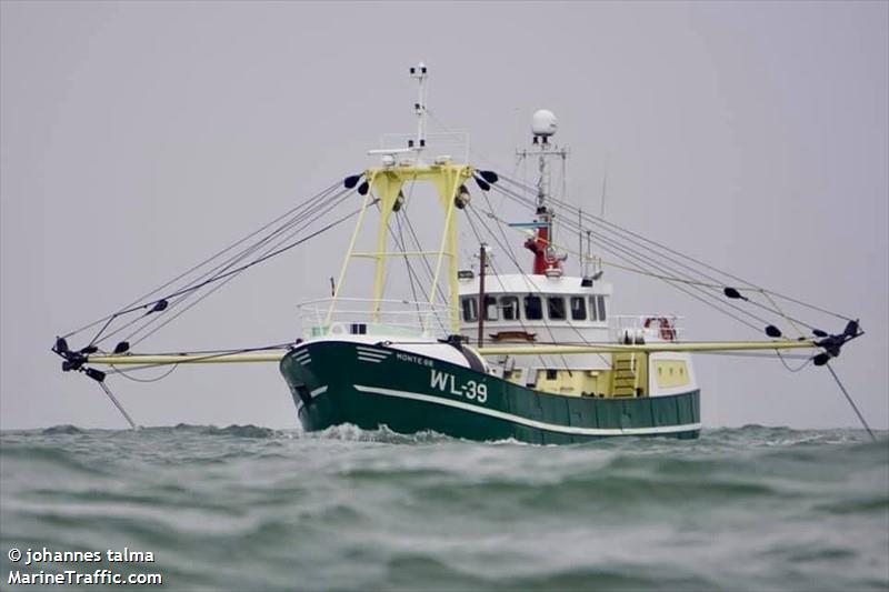 wl39 monte sr (Fishing Vessel) - IMO 8432431, MMSI 244095000, Call Sign PDWL under the flag of Netherlands