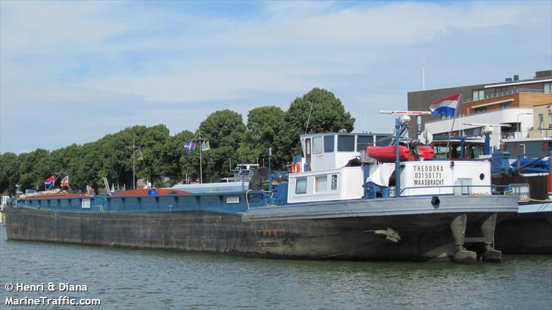 theodora (Cargo ship) - IMO , MMSI 244650691, Call Sign PH2029 under the flag of Netherlands