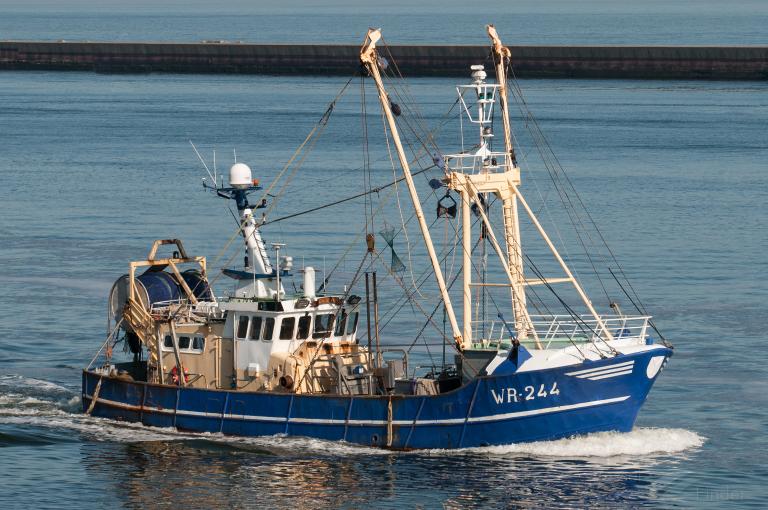wr244 henk jan (Fishing Vessel) - IMO 8008319, MMSI 244659000, Call Sign PEYY under the flag of Netherlands