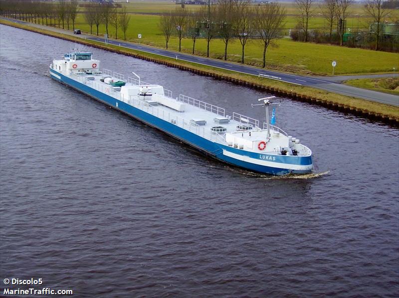 lukas (Tanker) - IMO , MMSI 244660899, Call Sign PG5279 under the flag of Netherlands