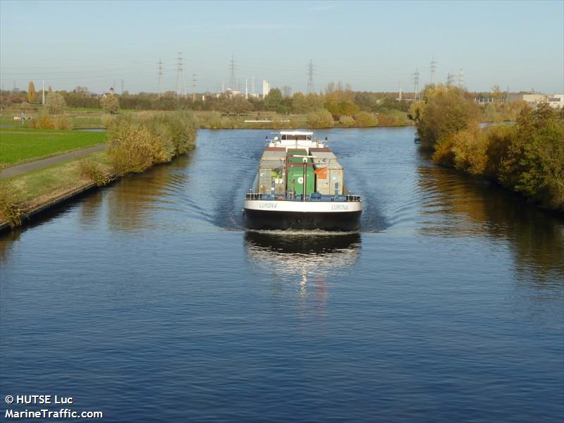 lurona (Cargo ship) - IMO , MMSI 244670857, Call Sign PF9451 under the flag of Netherlands