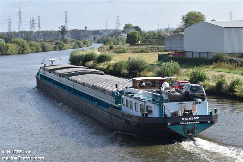 rainbow (Cargo ship) - IMO , MMSI 244690045, Call Sign PH5984 under the flag of Netherlands