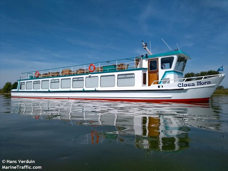 claes horn (Passenger ship) - IMO , MMSI 244740824, Call Sign PH9656 under the flag of Netherlands