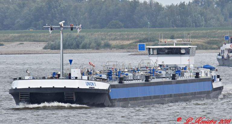 union x (Tanker (HAZ-B)) - IMO , MMSI 244750252, Call Sign PE2013 under the flag of Netherlands