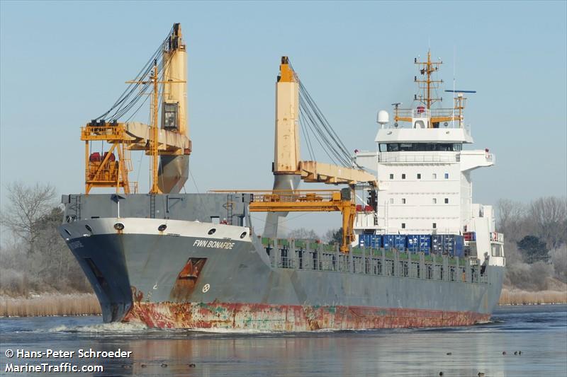 fwn bonafide (General Cargo Ship) - IMO 9321108, MMSI 244850855, Call Sign PCWF under the flag of Netherlands