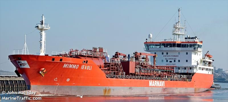 mimmo ievoli (Chemical/Oil Products Tanker) - IMO 9147746, MMSI 247253200, Call Sign ICLN under the flag of Italy