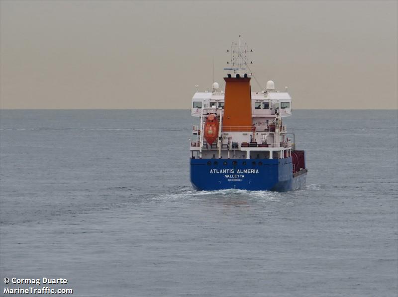 atlantis almeria (Chemical/Oil Products Tanker) - IMO 9508093, MMSI 248483000, Call Sign 9HA2382 under the flag of Malta