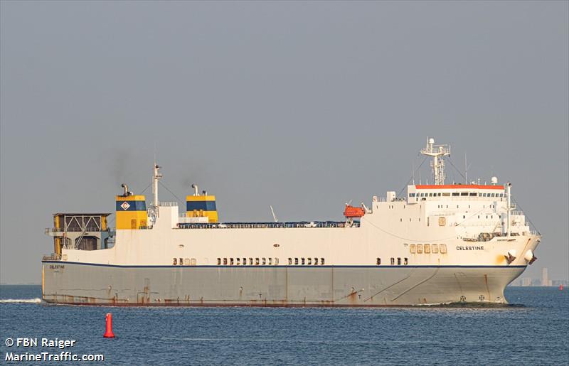 celestine (Ro-Ro Cargo Ship) - IMO 9125372, MMSI 249444000 under the flag of Malta