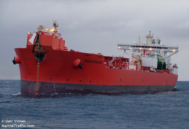 eagle balder (Crude Oil Tanker) - IMO 9833113, MMSI 257089150, Call Sign LAIY8 under the flag of Norway