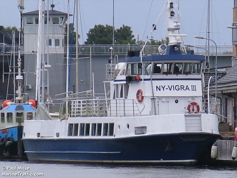 ny vigra iii (Passenger ship) - IMO , MMSI 257333700, Call Sign LHVV under the flag of Norway