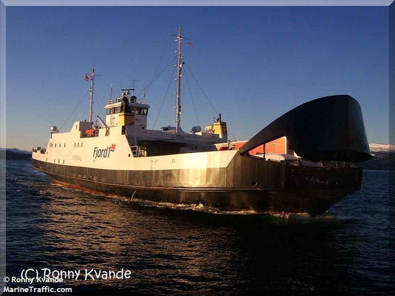 stordal (Passenger/Ro-Ro Cargo Ship) - IMO 7725893, MMSI 257381400, Call Sign LICB under the flag of Norway