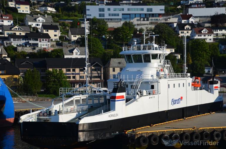 hornelen (Passenger/Ro-Ro Cargo Ship) - IMO 9771638, MMSI 257948800, Call Sign LDPK under the flag of Norway