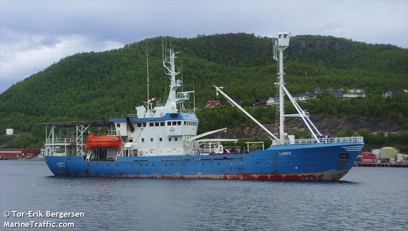 rv lance (Research Vessel) - IMO 7638351, MMSI 258236000, Call Sign LGKI under the flag of Norway