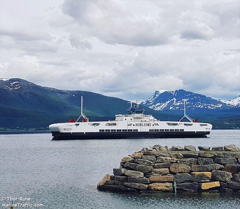 ibestad (Passenger/Ro-Ro Cargo Ship) - IMO 9671527, MMSI 258968000, Call Sign LDMZ under the flag of Norway
