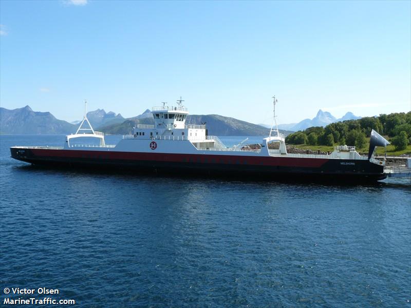 melshorn (Passenger/Ro-Ro Cargo Ship) - IMO 9210610, MMSI 259649000, Call Sign LLAG under the flag of Norway