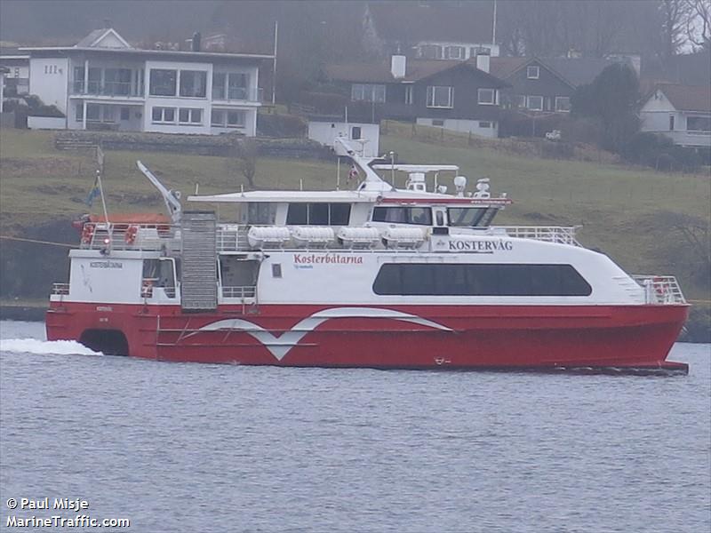 kostervaag (Passenger ship) - IMO , MMSI 265516670, Call Sign SLTA under the flag of Sweden