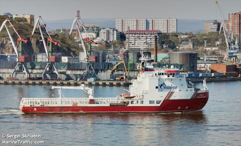 ivan sidorenko (Offshore Tug/Supply Ship) - IMO 9624213, MMSI 273413540, Call Sign UHLC under the flag of Russia