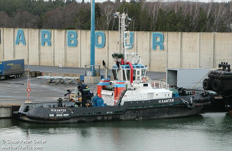 h.kanter (Tug) - IMO 9277199, MMSI 276504000, Call Sign ESUB under the flag of Estonia