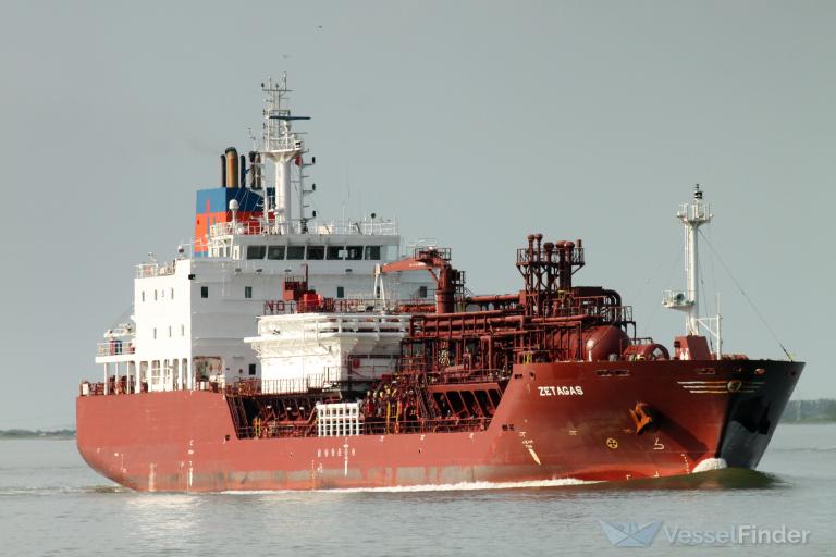 zetagas (LPG Tanker) - IMO 9623984, MMSI 305794000, Call Sign V2FT8 under the flag of Antigua & Barbuda