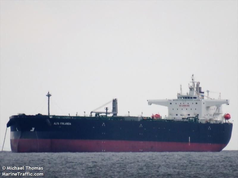 alfa finlandia (Crude Oil Tanker) - IMO 9823041, MMSI 311000820, Call Sign C6DY7 under the flag of Bahamas